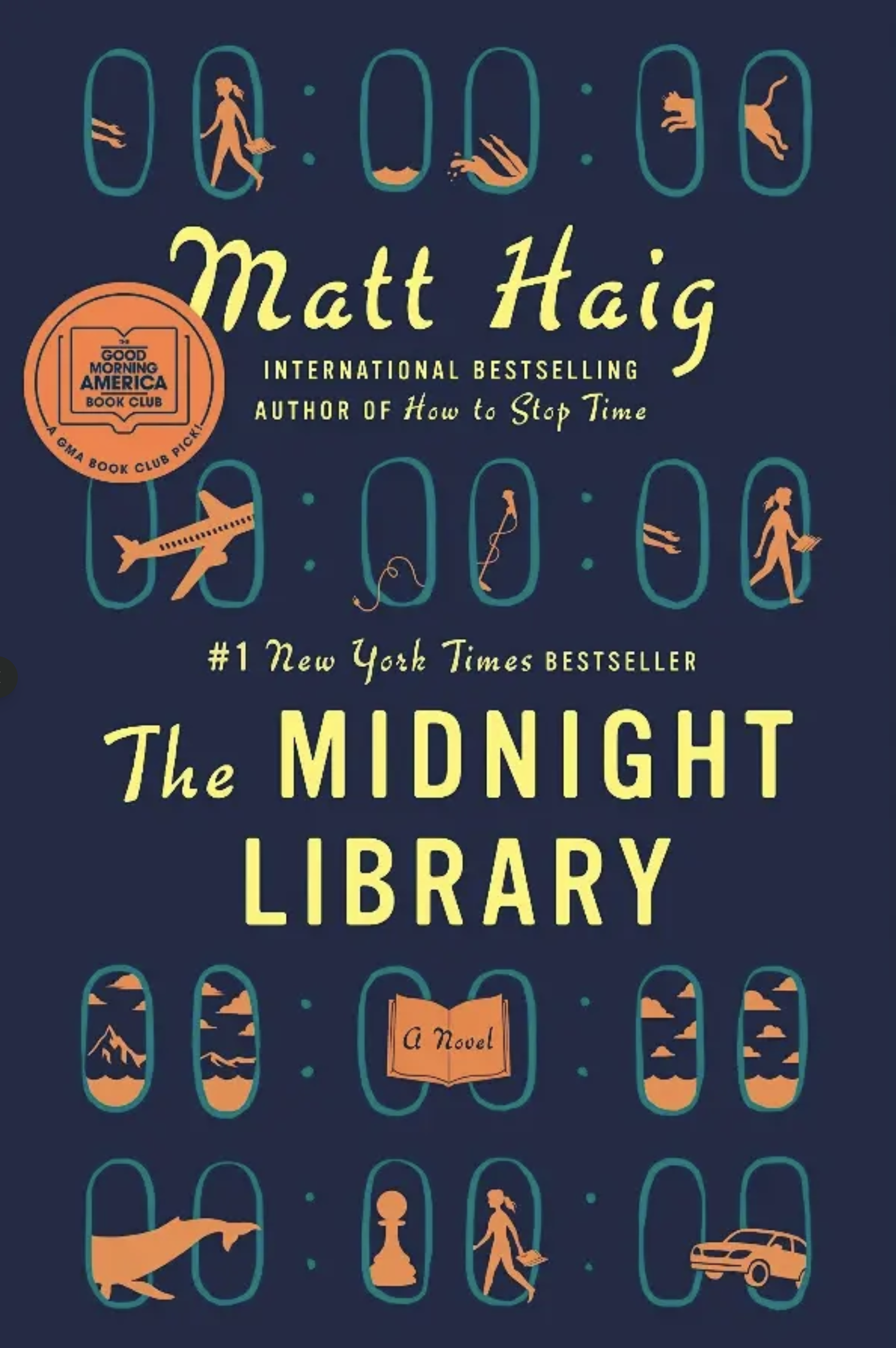 Cover of  The Midnight Library
