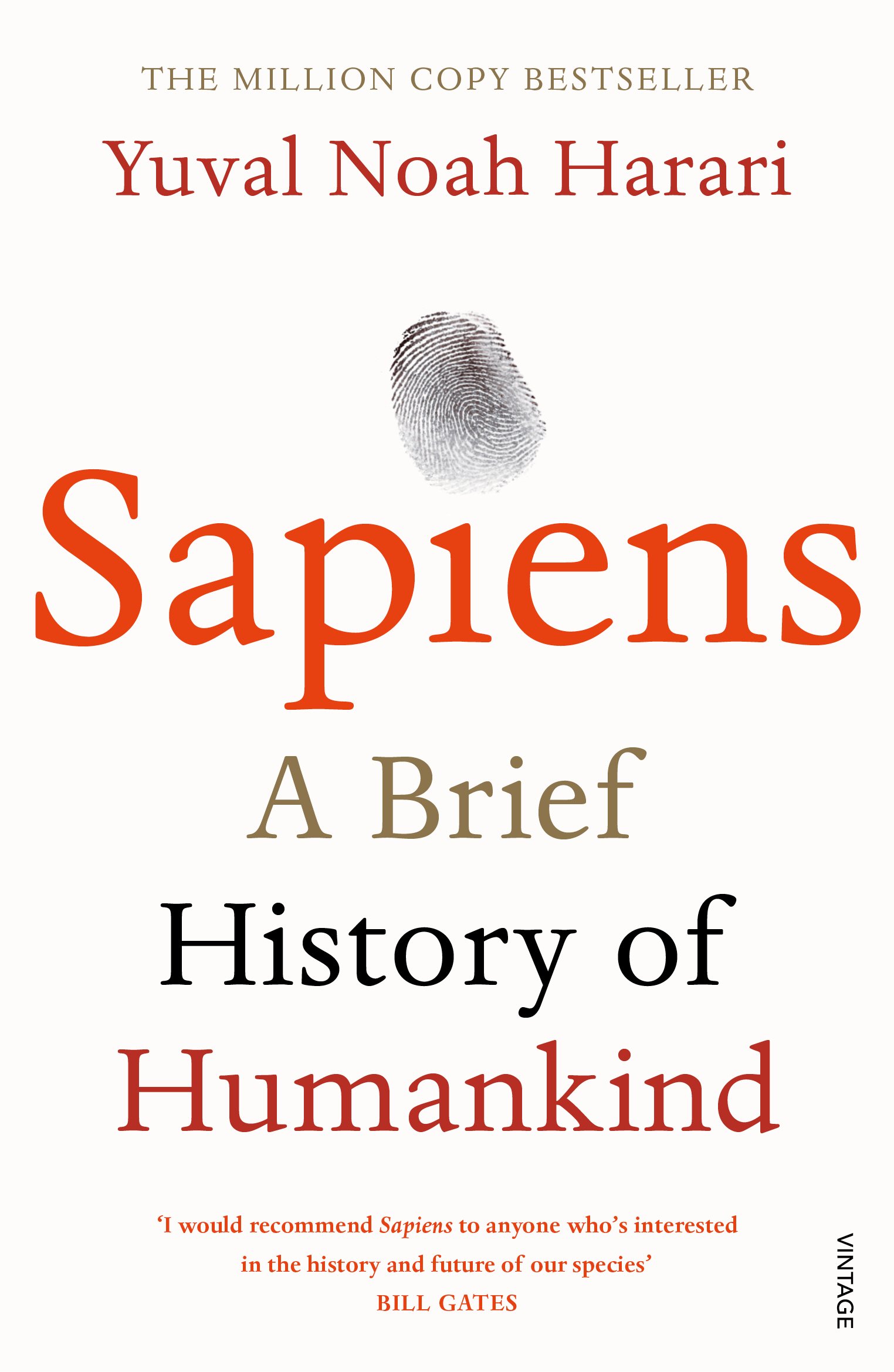 Cover of Sapiens: A Brief History of Humankind